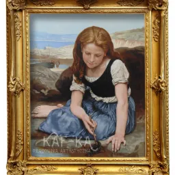 'Krab' wg William Bouguereau kopia, olej na płótnie