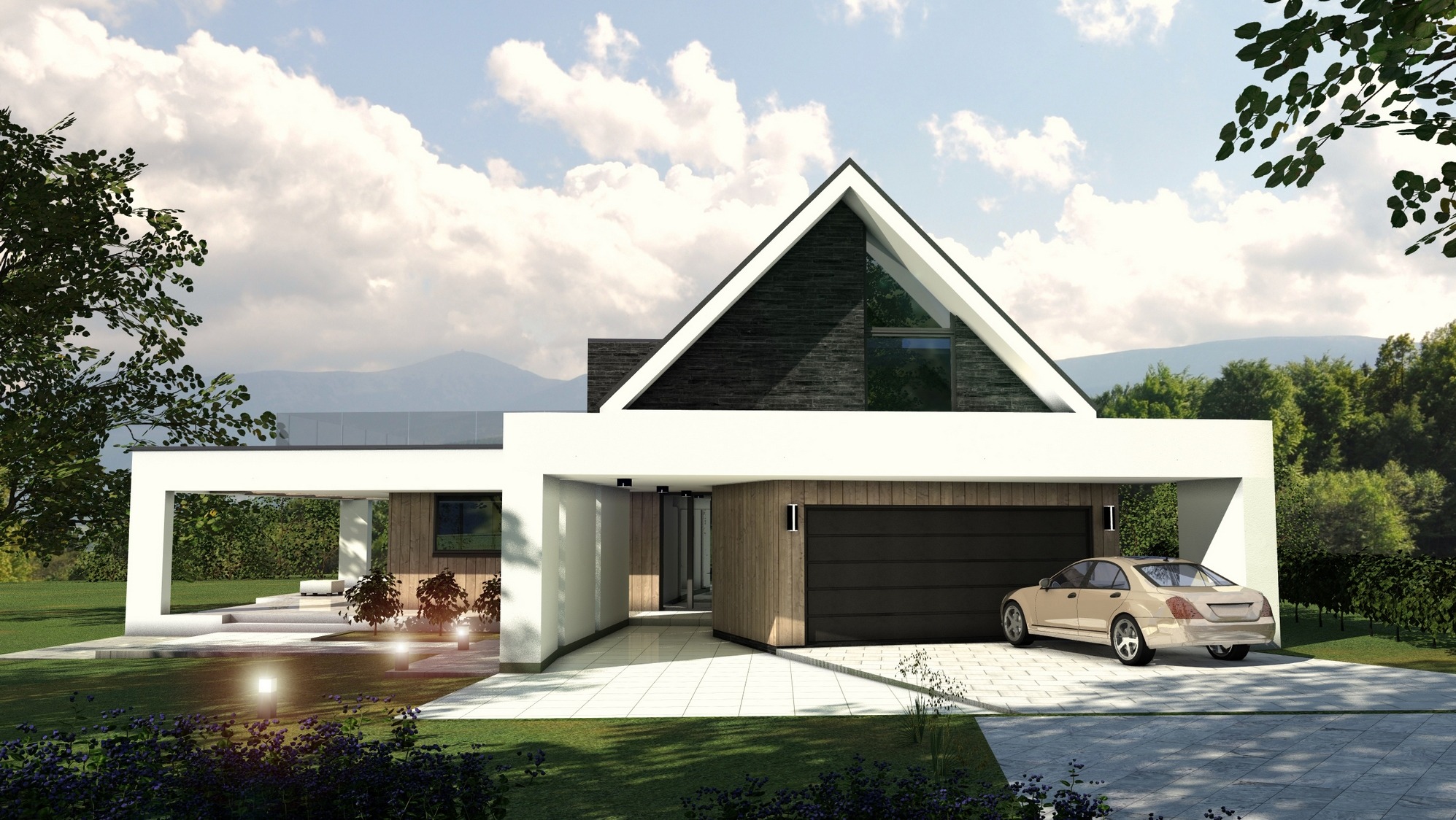 Dom - Jelenia Góra - Jeżów Sudecki architekt Piotr Wyrostek