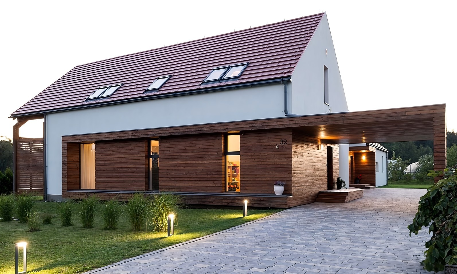 Dom pod Krzeszowem - Lipienica architekt Piotr Wyrostek