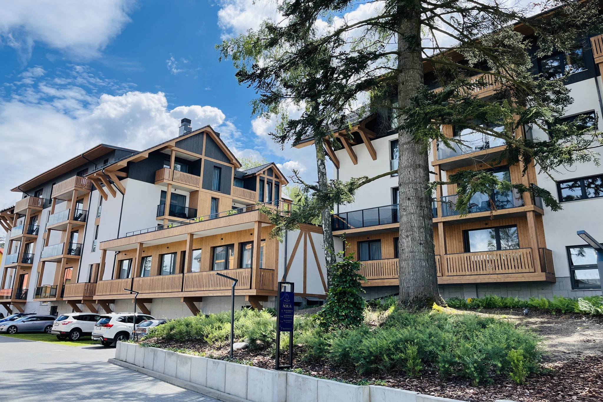 Szklarska Poręba - Rezydencja Aqua projekt wykonał: arch. Piotr Wyrostek