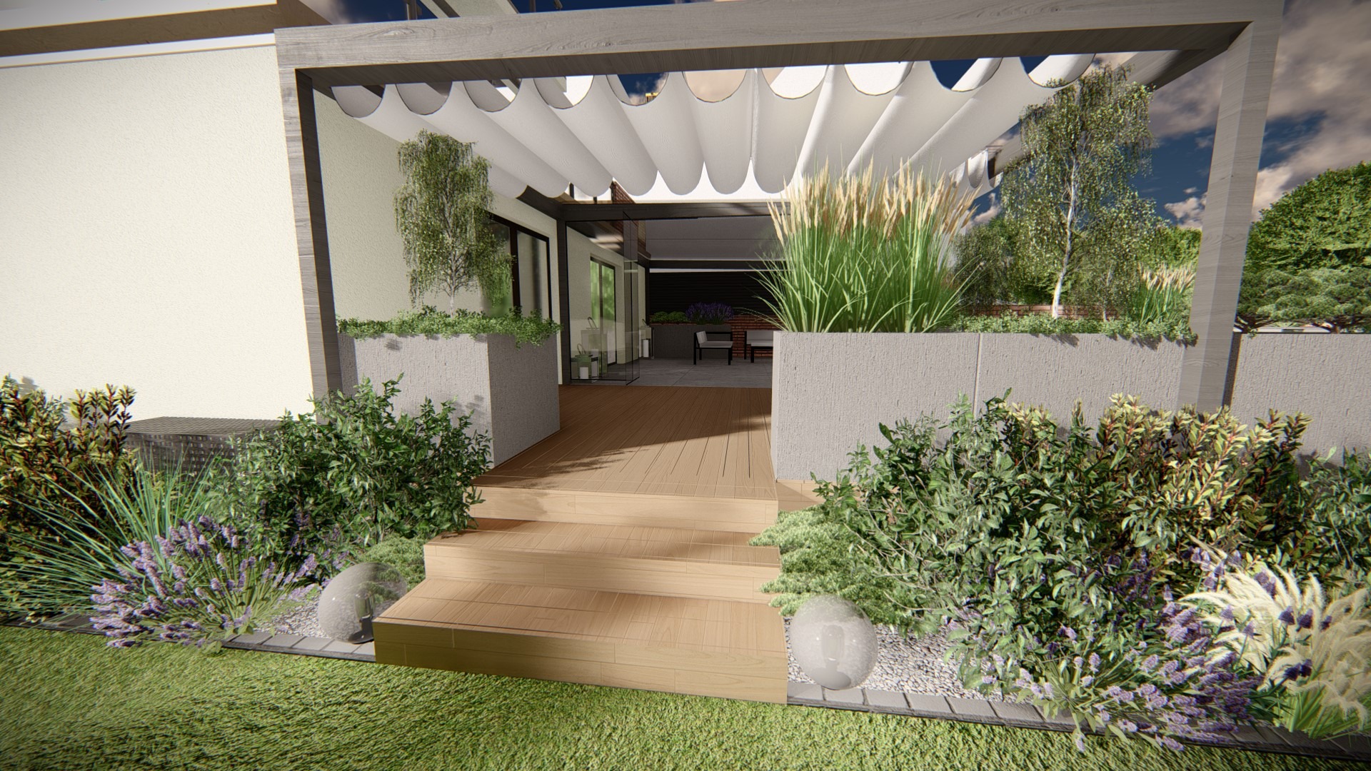 Ogród we Wrocławiu Muchobór