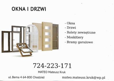 Mateo Mateusz Kruk - Bramy garażowe Budzyń
