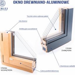 okna drewniano-aluminiowe