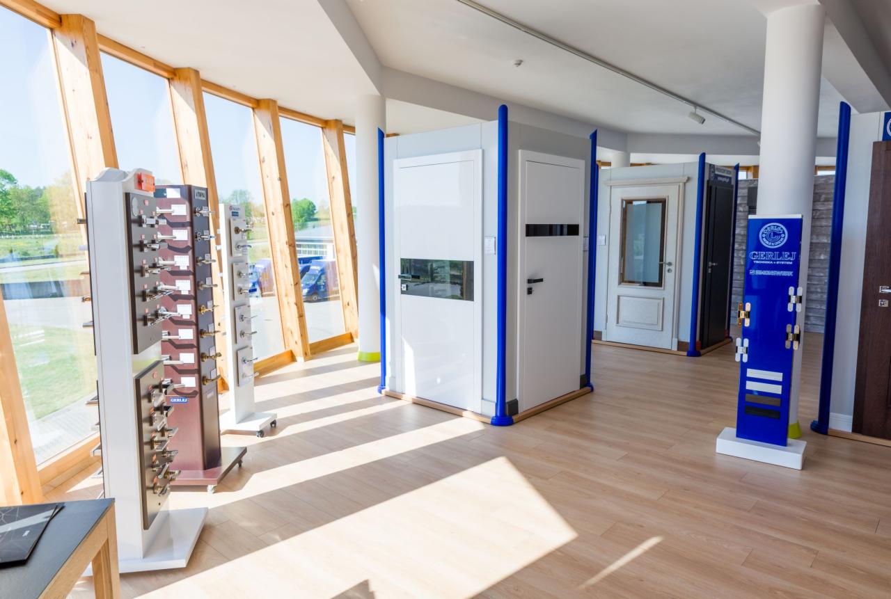 salon sprzedaży - drzwi