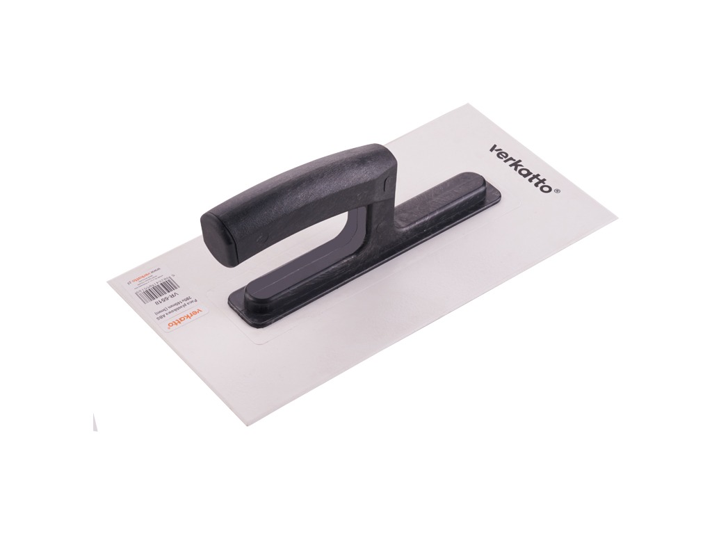 Paca do gładzi marki Verkatto z czarną, ergonomiczną rączką, widoczna etykieta z kodem kreskowym i specyfikacją produktu.