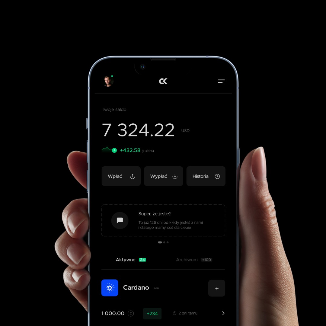 Projekt UI/UX aplikacji mobilnej.