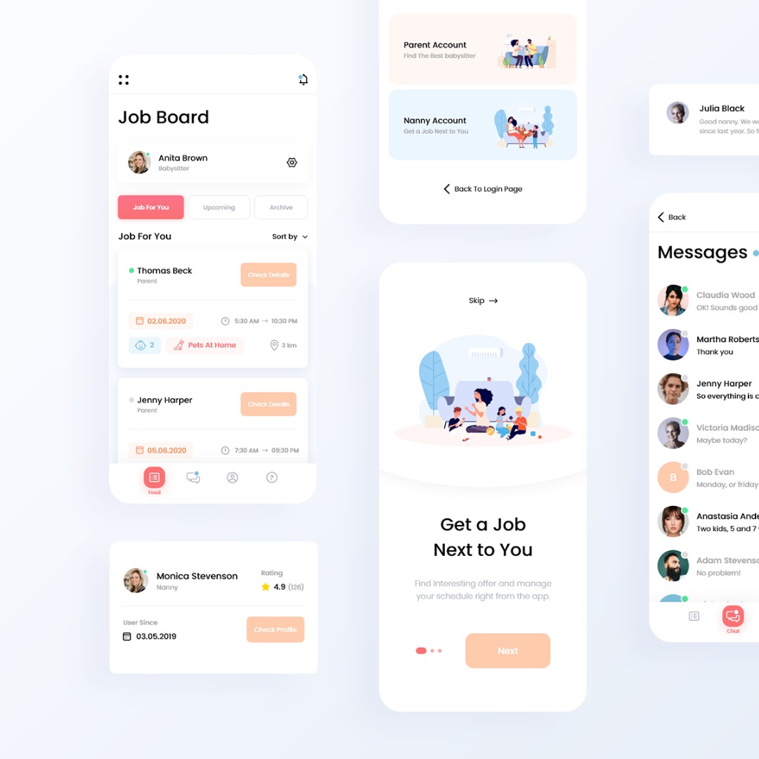 UI/UX aplikacji mobilnej
