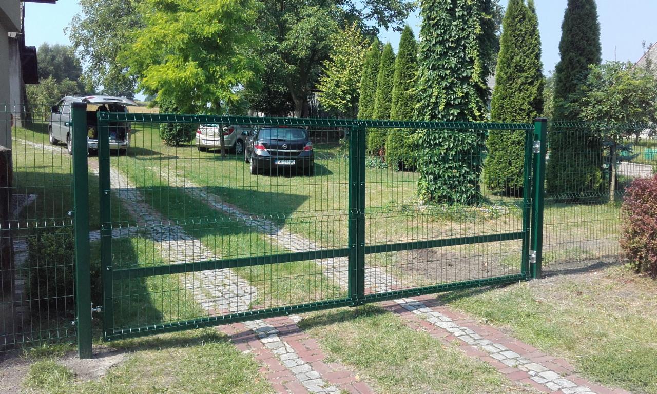 Brama panelowa panel