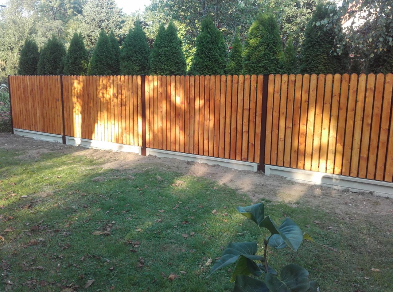 Ogrodzenie drewniane płot