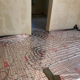 Instalacja ogrzewania podłogowego
