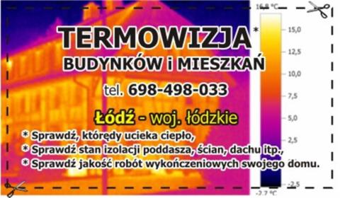 Usługi Budowlane i Szkoleniowe Dariusz Birek - Kamery termowizyjne Łódź