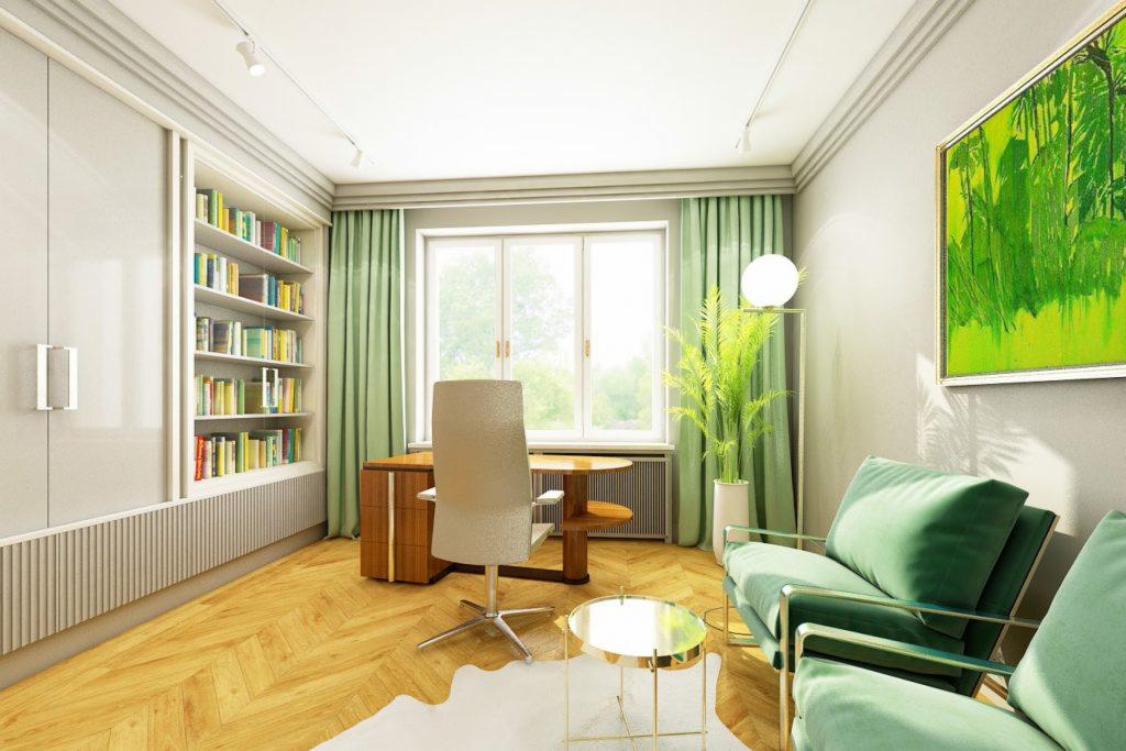 mieszkanie w kamienicy - gabinet