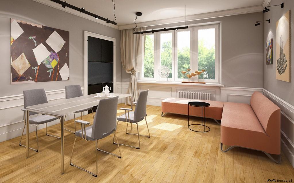 mieszkanie w kamienicy - salon