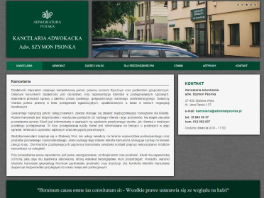 Kancelaria Adwokacka adw. Szymon Psonka - Prawo cywilne Stalowa Wola