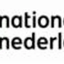 Logo Nationale-Nederlanden z pomarańczowym okręgiem i białym symbolem N, obok czarny napis Nationale Nederlanden.