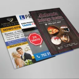 Ulotki reklamowe