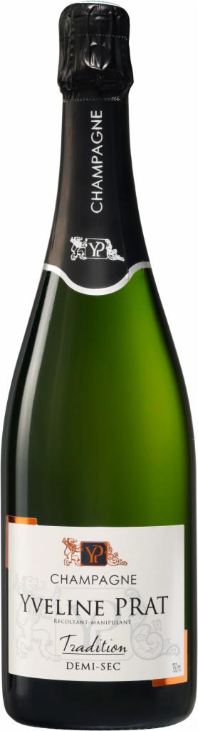 Szampan Słodki Demi Sec Yveline Prat 0,75 cl