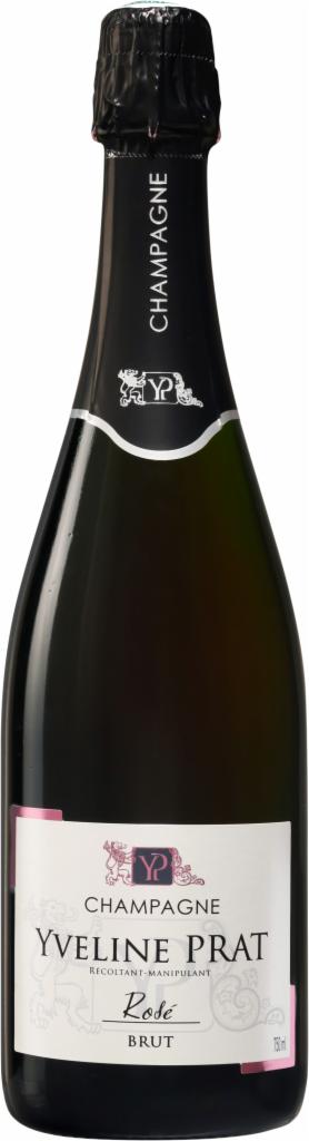 Szampan Brut Rose Yveline Prat 0,75 cl