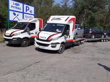 Na lawecie Marek Szkutnik - Firma transportowa Stalowa Wola