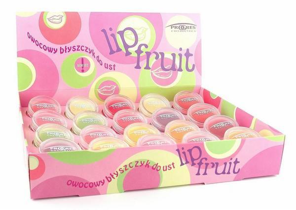 Własny wyrób, błyszczyki owocowe