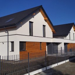 Bliźniak Smolec ul Wrocławska (drewno CLT)