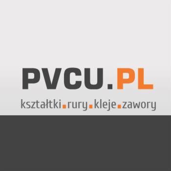 Logo sklepu internetowego PVCU.PL oferującego kształtki, rury, kleje i zawory.