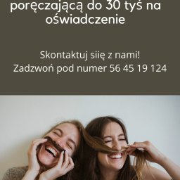 Masz zaufaną osobę która może za Ciebie poświadczyć telefonicznie że będziesz spłacał kredyt mimo negatywnych baz, ZADZWOŃ!!!! Mamy dla Ciebie rozwiązanie!!! 665-447-363, obsługujemy Całą Polskę, decyzja w 10 minut