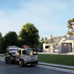 Konstrukcja budynku mieszkalnego jednorodzinnego