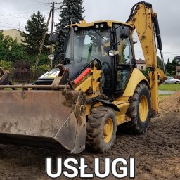 Usługi koparko ładowarką