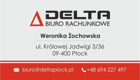 Biuro Rachunkowe "Delta" Weronika Żochowska - Sprawozdania Finansowe Płock