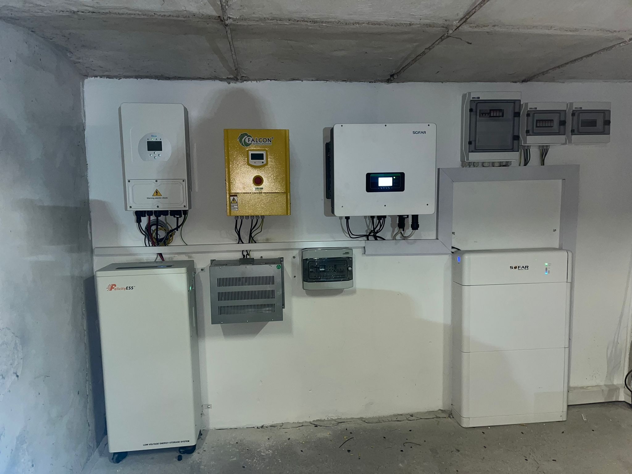 Turbina wiatrowa oraz instalacja PV