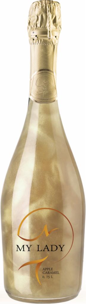 Wino musujące perłowe (karmel jabłko)