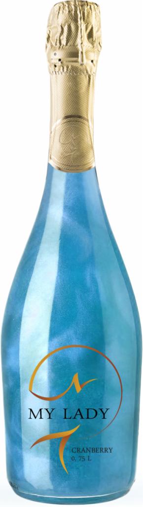 Wino musujące perłowe (żurawina)