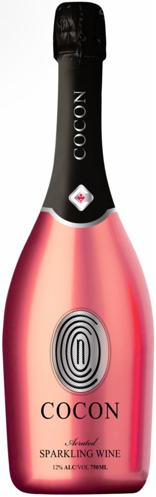 Wino różowe musujące