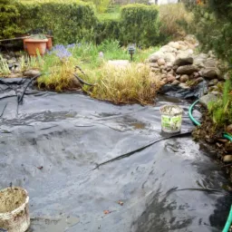 Czyszczenie oczka wodnego cz.3