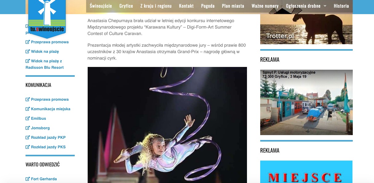 Międzynarodowy konkurs artystyczny - promocja młodych artystów z różnych krajów