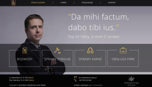 Kancelaria Adwokacka Artur Wojan - Adwokat Zabrze