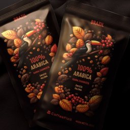 Projektowanie Logo Skubi Art - Projekt opakowania do kawy