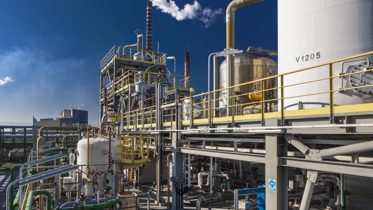 Instalacja odgromowa na zakładzie Chemicznym