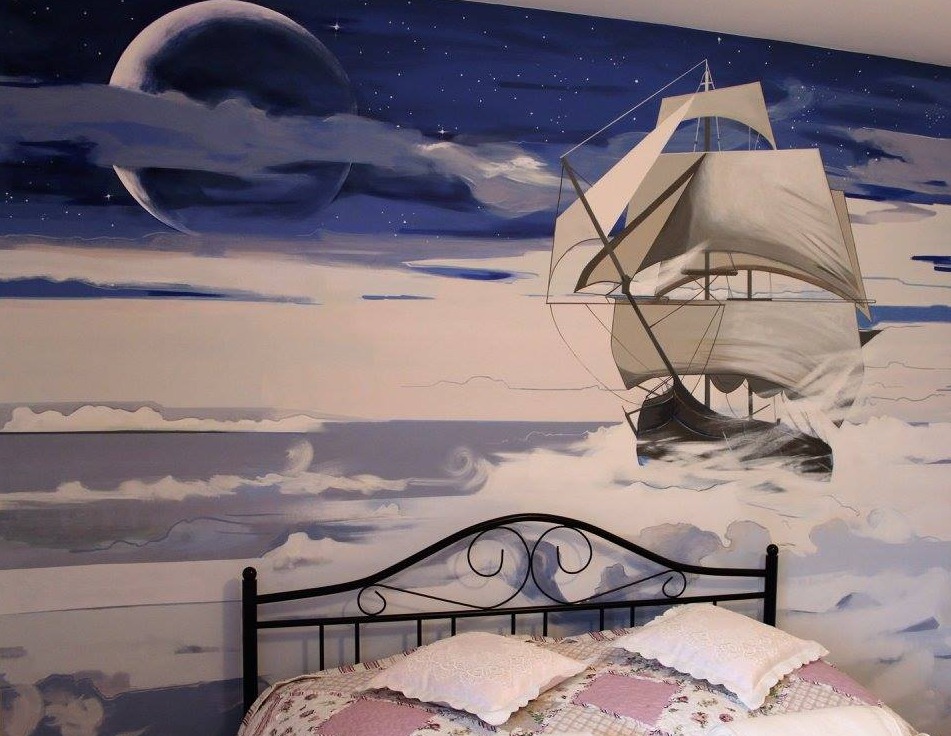 Statek na niebie - spełnienie marzeń fana zespołu DEMONO - realizacja w domu prywatnym.