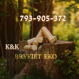 Brykiet Milówka K&K - Brykiet drzewny Milówka