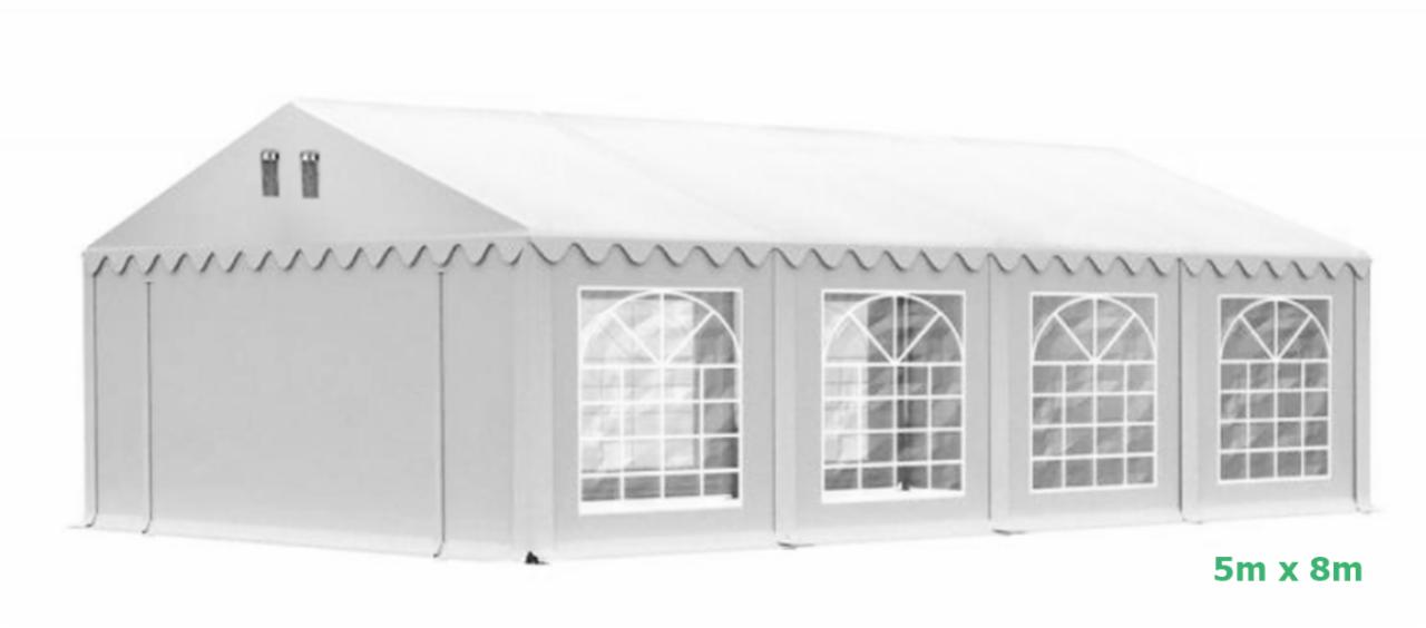 namiot imprezowy 5 x 8 m