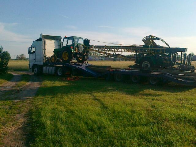 Transport Ciągników, Busów, Koparek, Sprzętu Rolniczego i Budowlanego