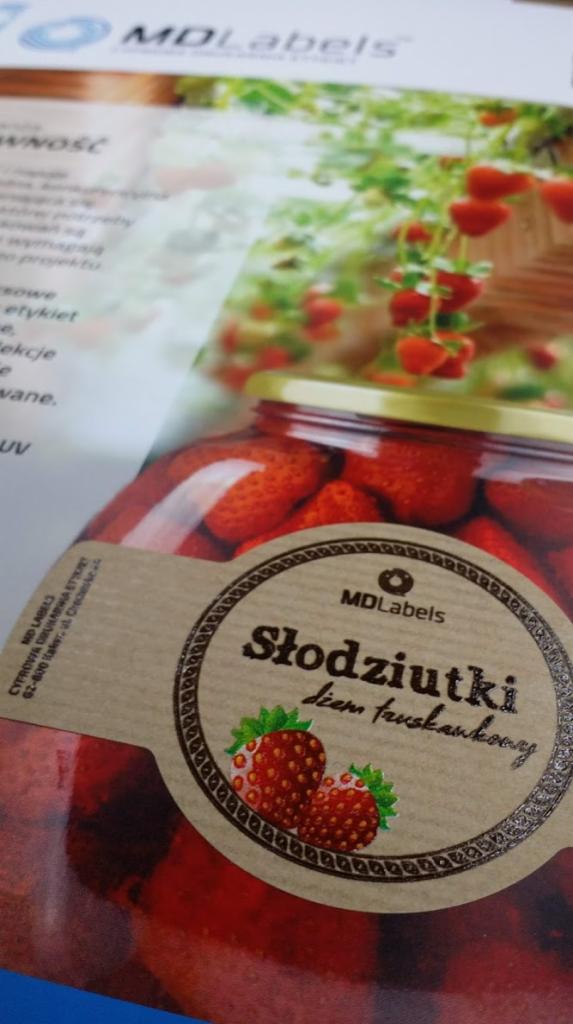 naklejki na opakowania szklane