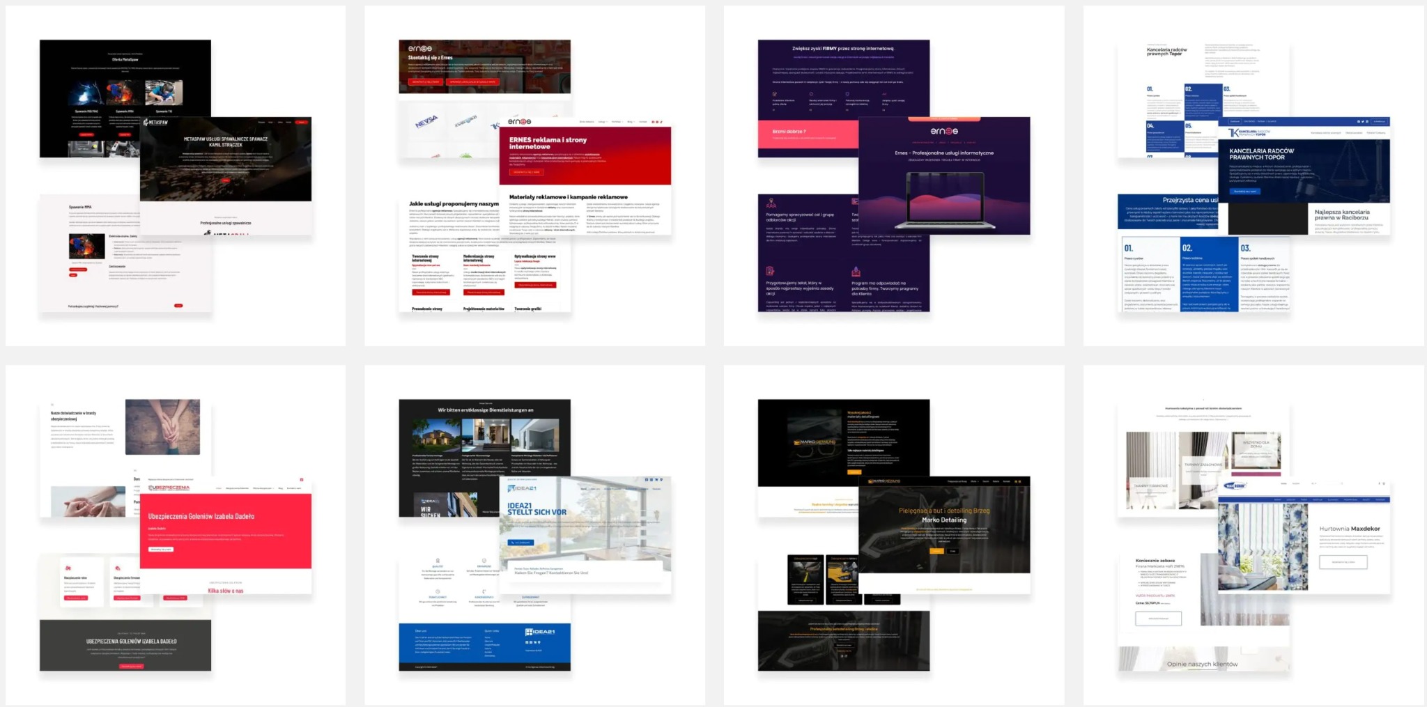 Strony internetowe, strony www