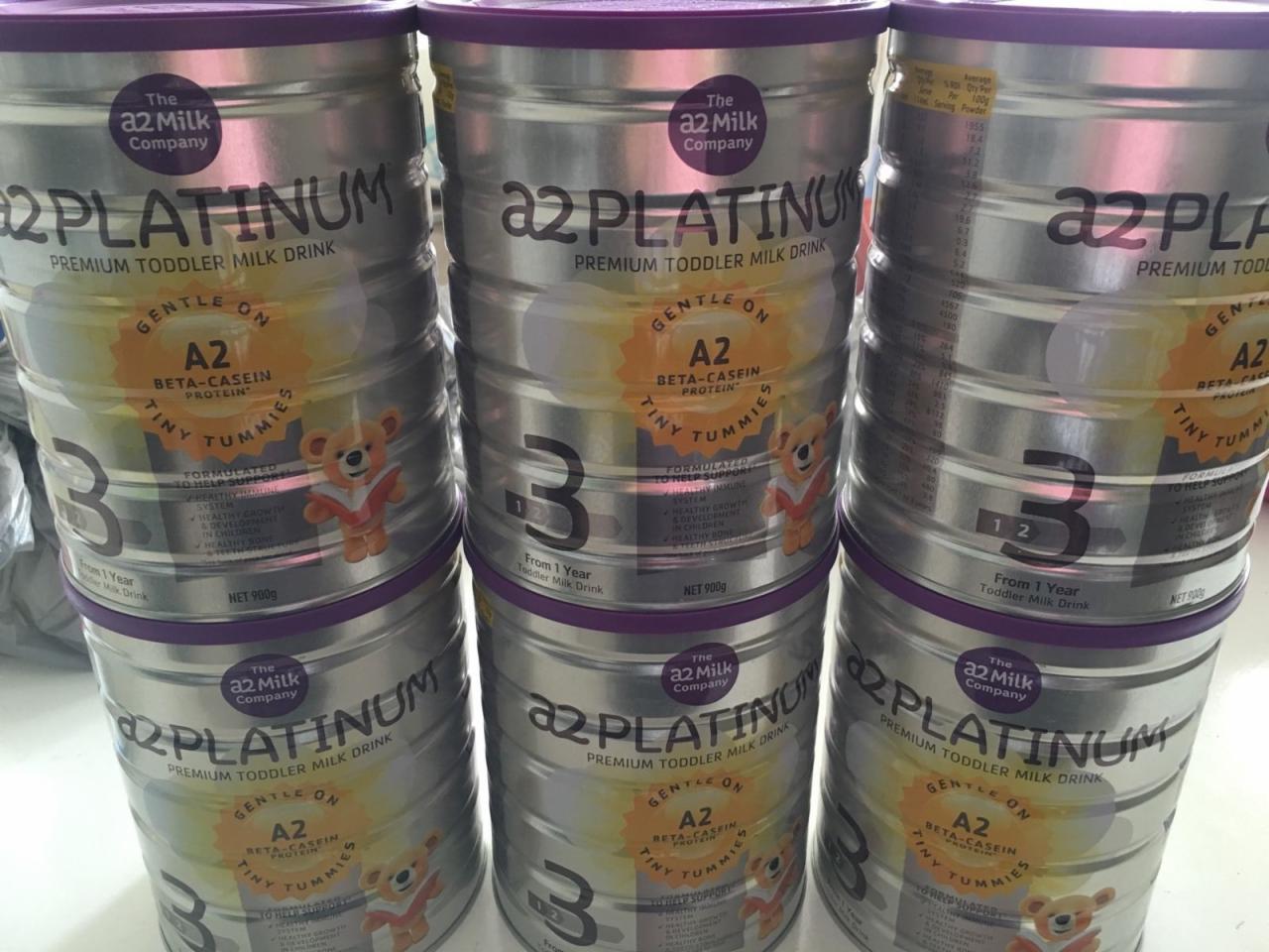 A2 Platinum baby formula milk powder