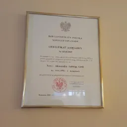certyfikat