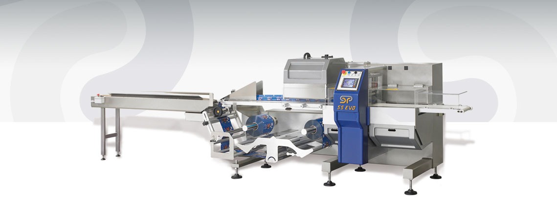 GSP 55 EVO BB to automatyczna pozioma maszyna pakująca z folia podawaną od dołu. Zapraszamy do kontaktu!