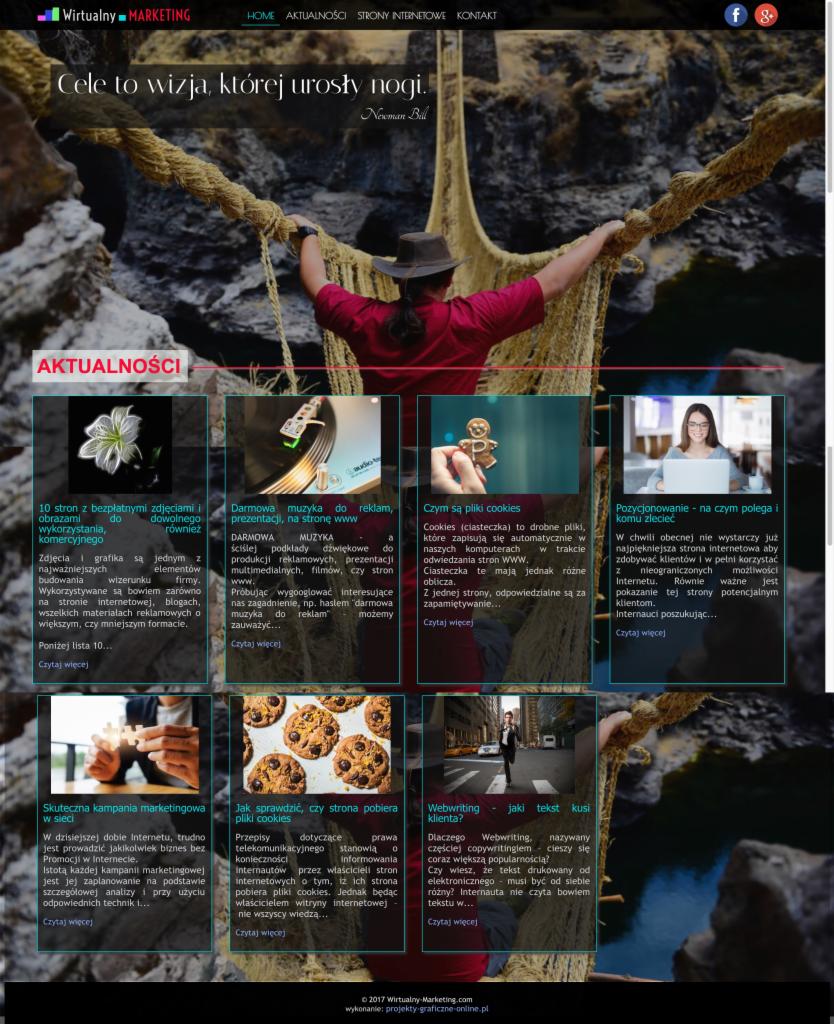 Projekt portalu o marketingu