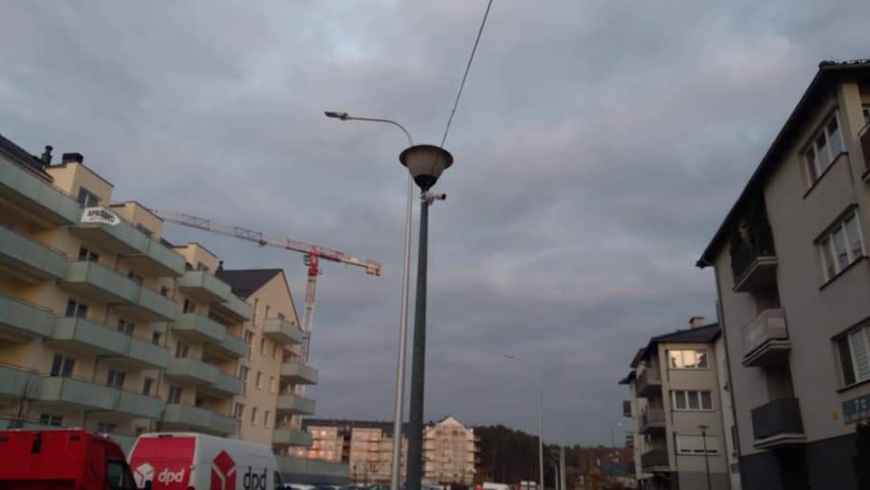 Rok 2019, wakacje. Monitoring osiedla, Łężyca-Zielona Góra